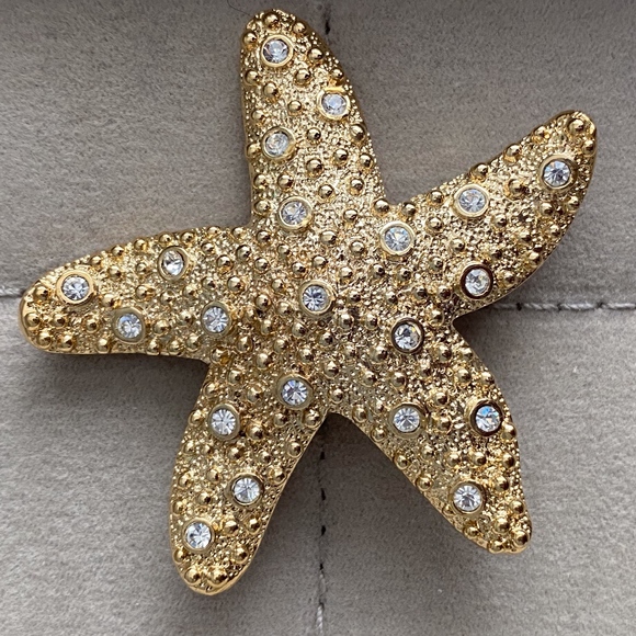 Kenneth Jay Lane Jewelry - Kenneth Jay Lane Starfish Pin Brooch Pin